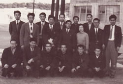 1957年当時の平田研究室メンバー